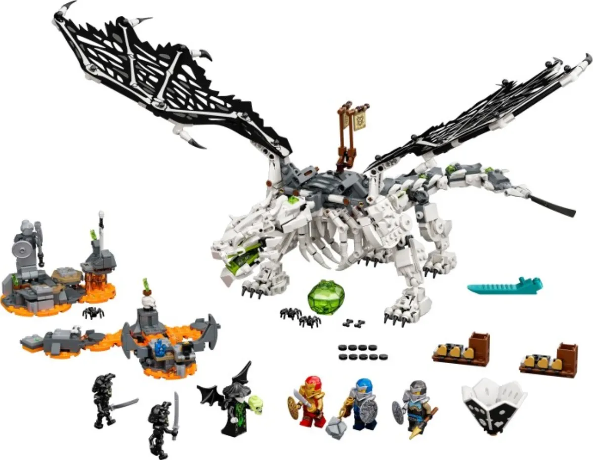 Skull Sorcerer's Dragon set photo