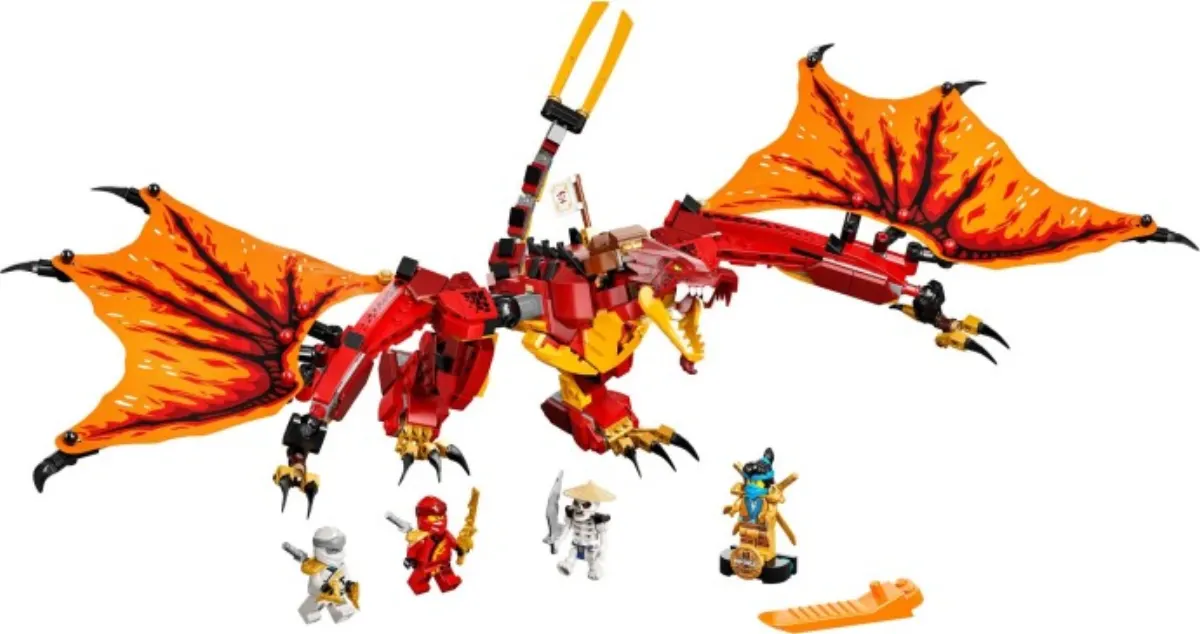 Fire Dragon Attack set photo