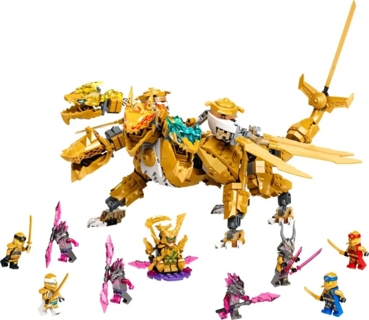 Lloyd's Golden Ultra Dragon set photo