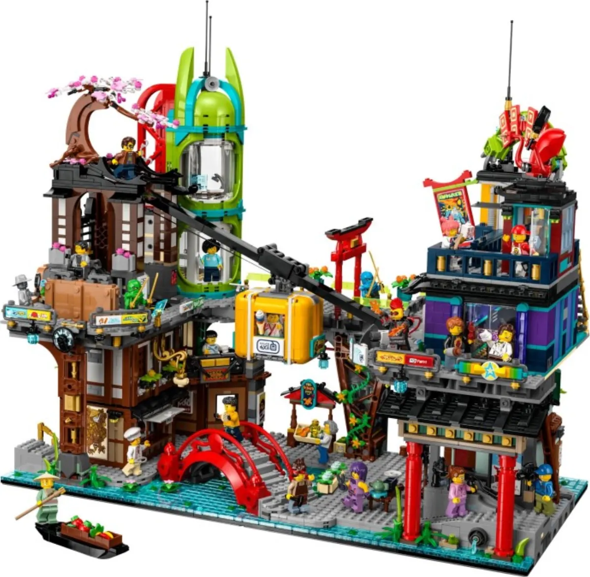 NINJAGO City Markets set photo