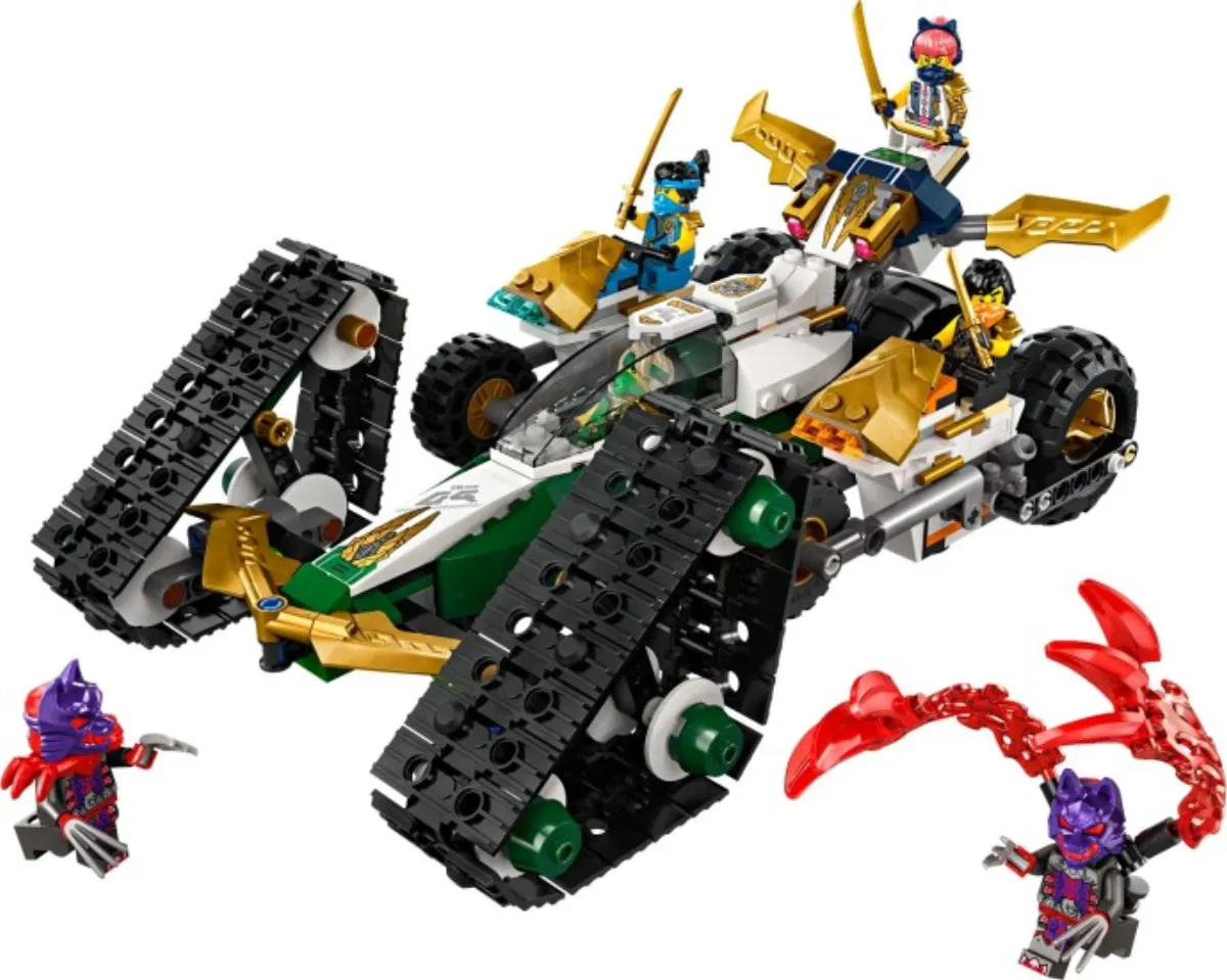 Ninja Team Combo Vehicle set photo