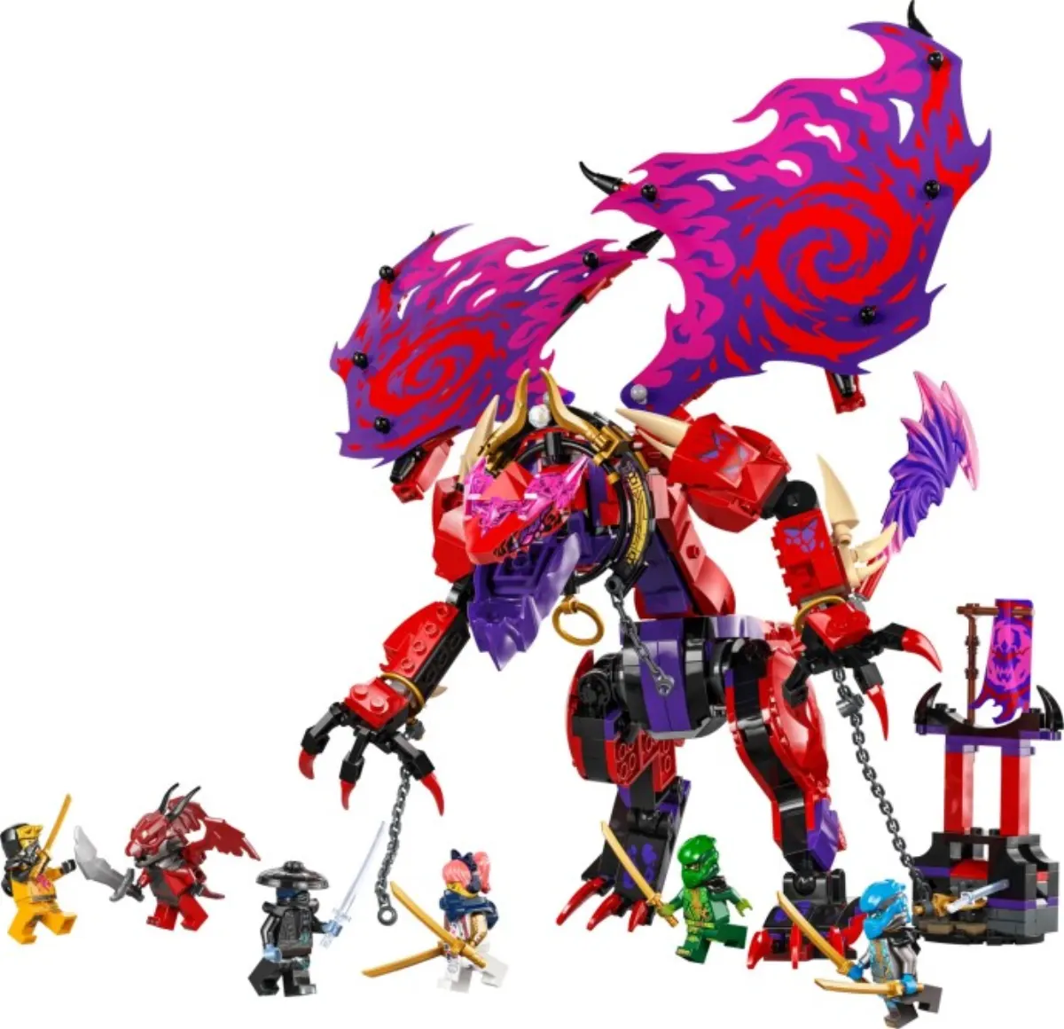 Thunderfang Dragon of Chaos set photo