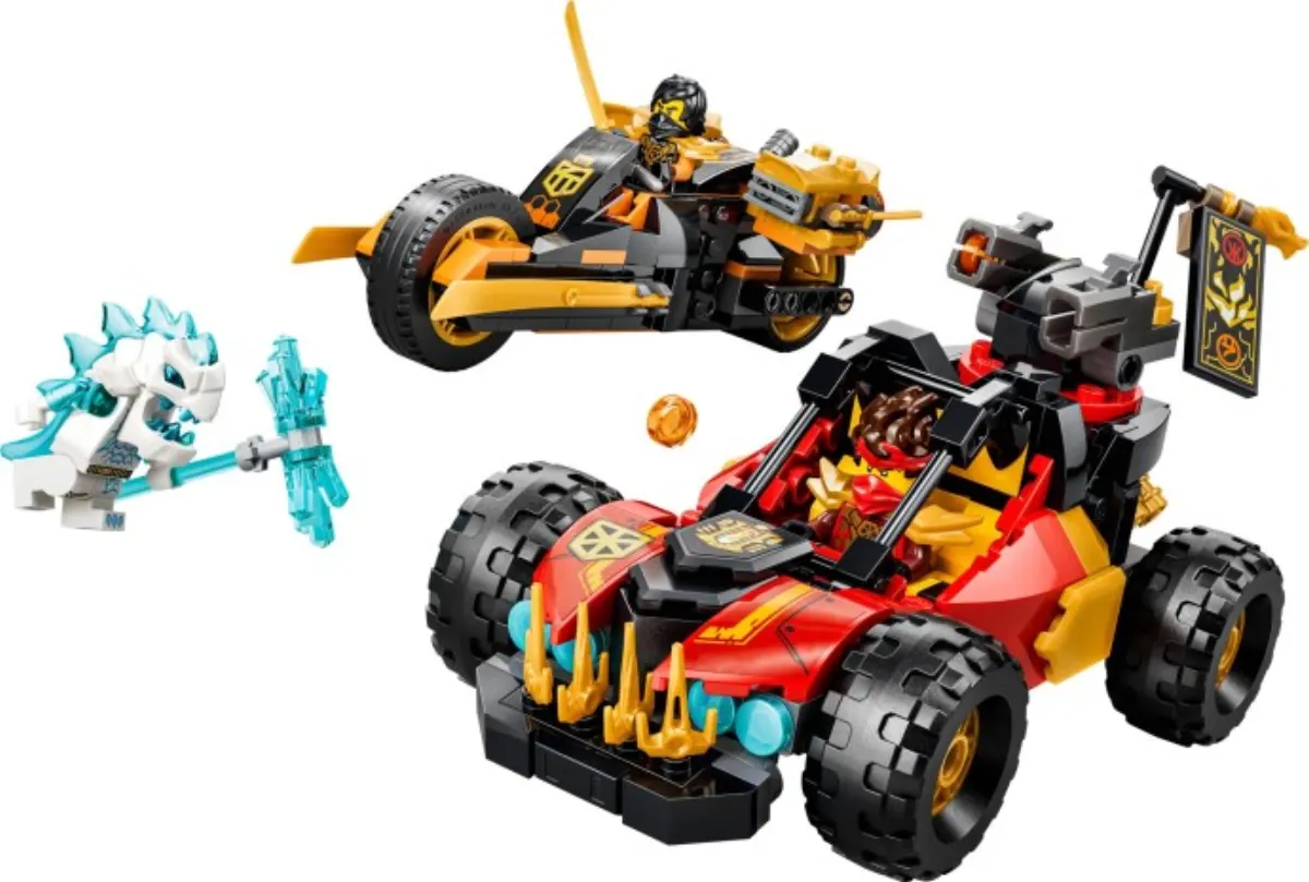 Kai and Cole's Combiner Vehicles set photo