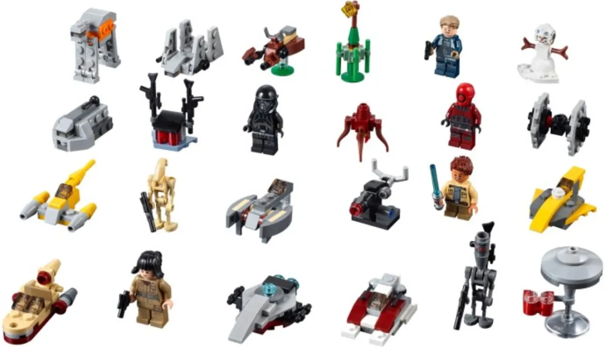 Star Wars Advent Calendar 2018 set photo