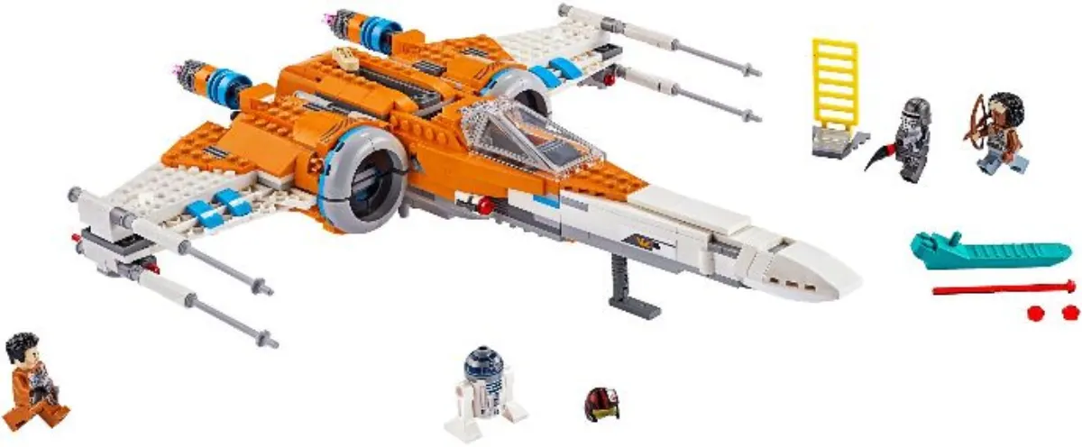 Poe Dameron's X-wing Fighter set photo