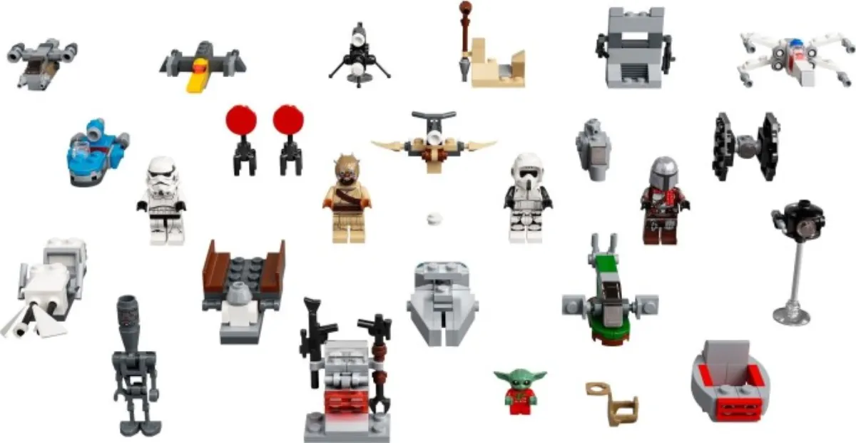 Star Wars Advent Calendar 2021 set photo
