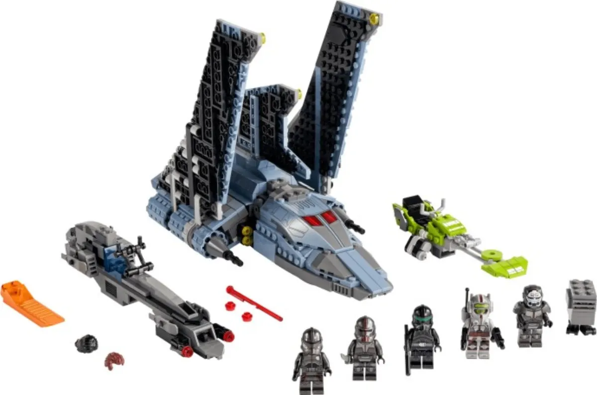 The Bad Batch Attack Shuttle set photo