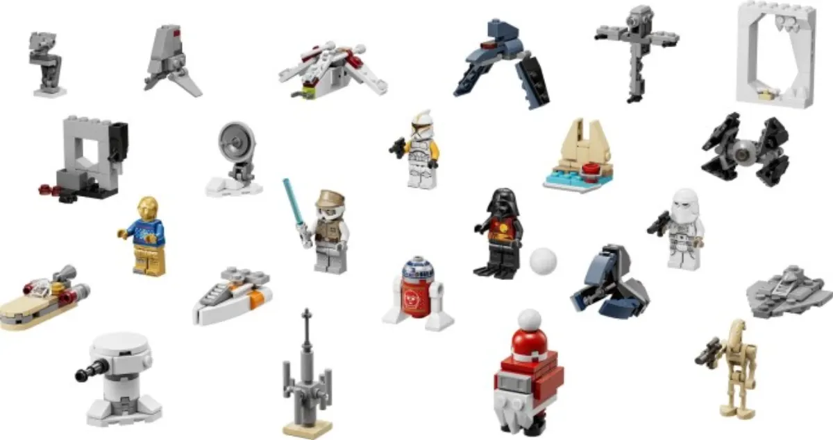 Star Wars Advent Calendar 2022 set photo