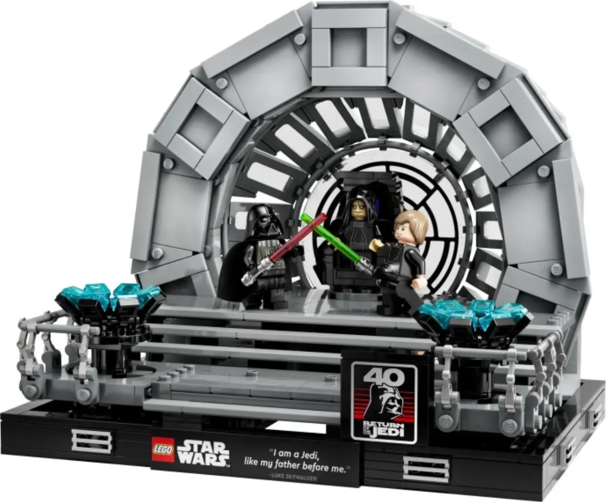 Emperor's Throne Room Diorama set photo