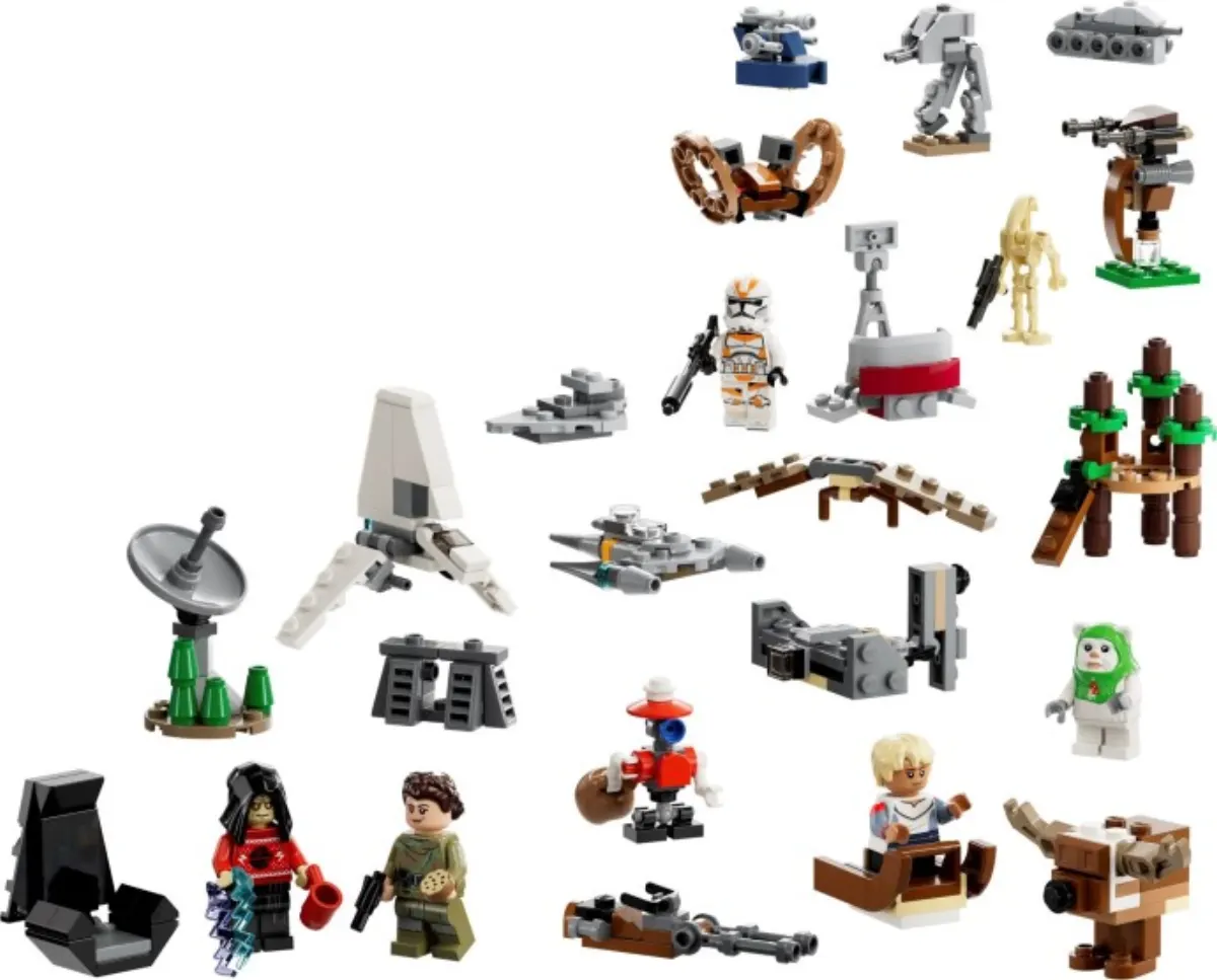 Star Wars Advent Calendar 2023 set photo