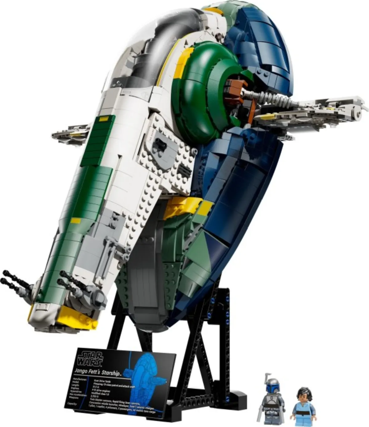 Jango Fett's Firespray-Class Starship set photo