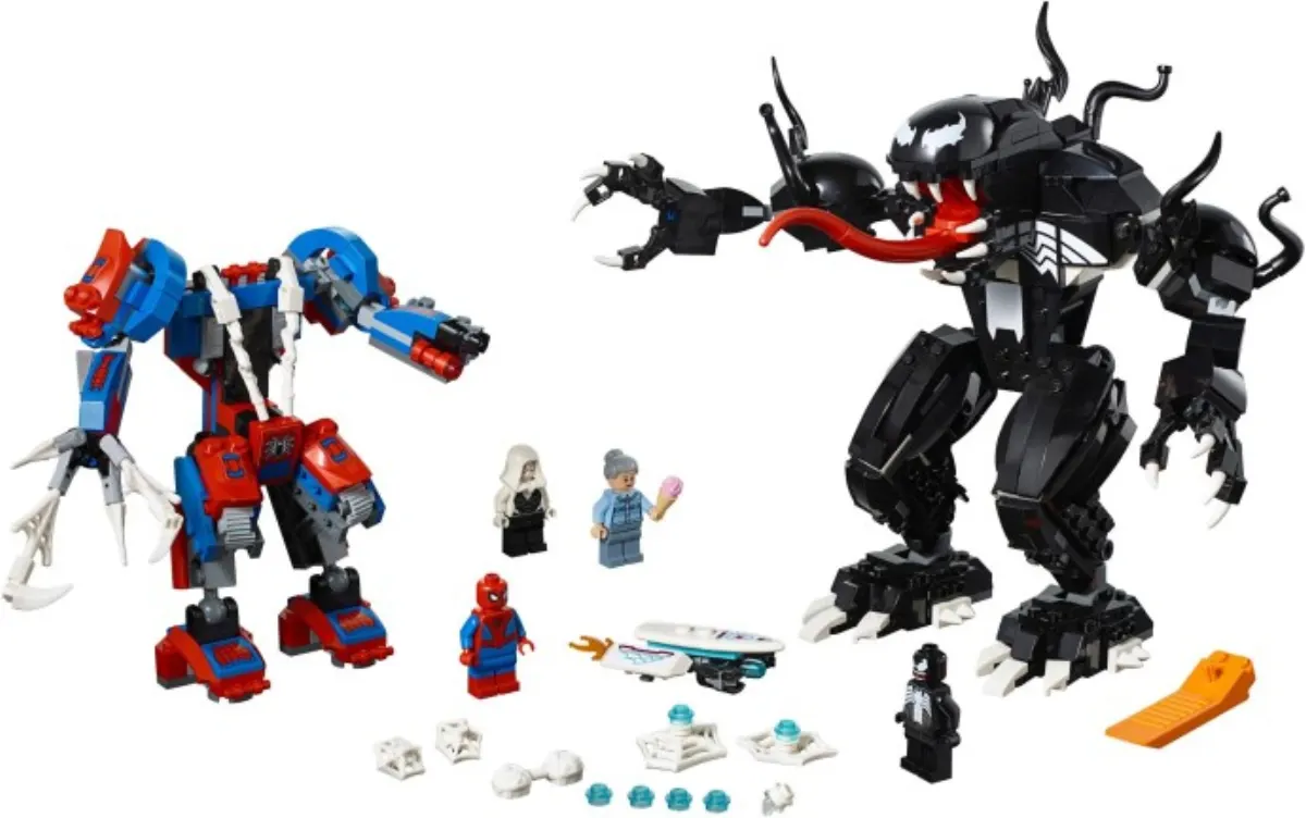 Spider Mech vs. Venom set photo
