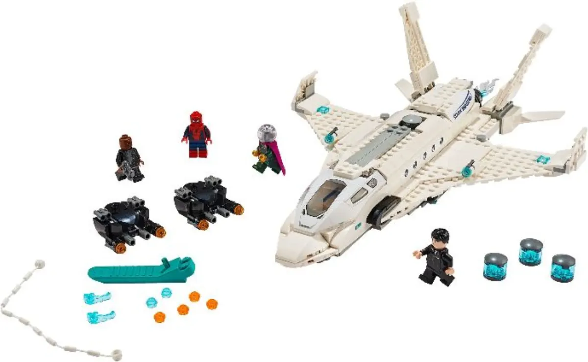 Stark Jet and the Drone Attack set photo