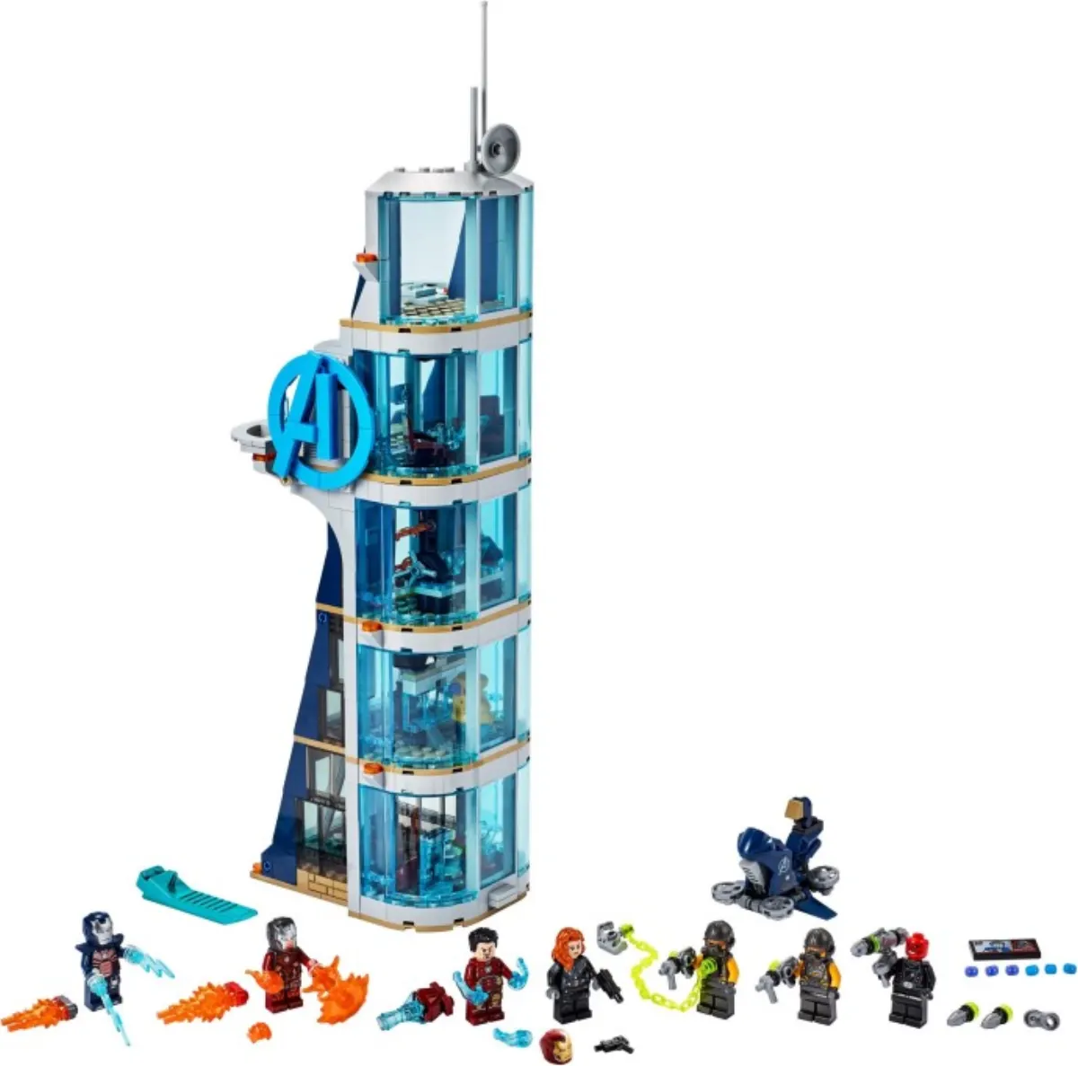 Avengers Tower Battle set photo