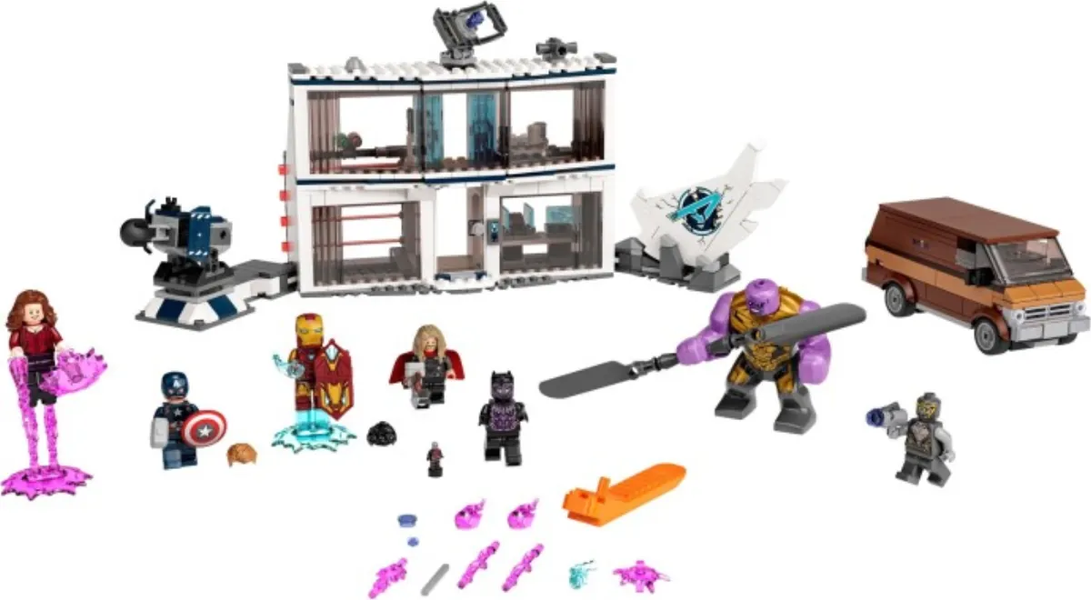 Avengers: Endgame Final Battle set photo