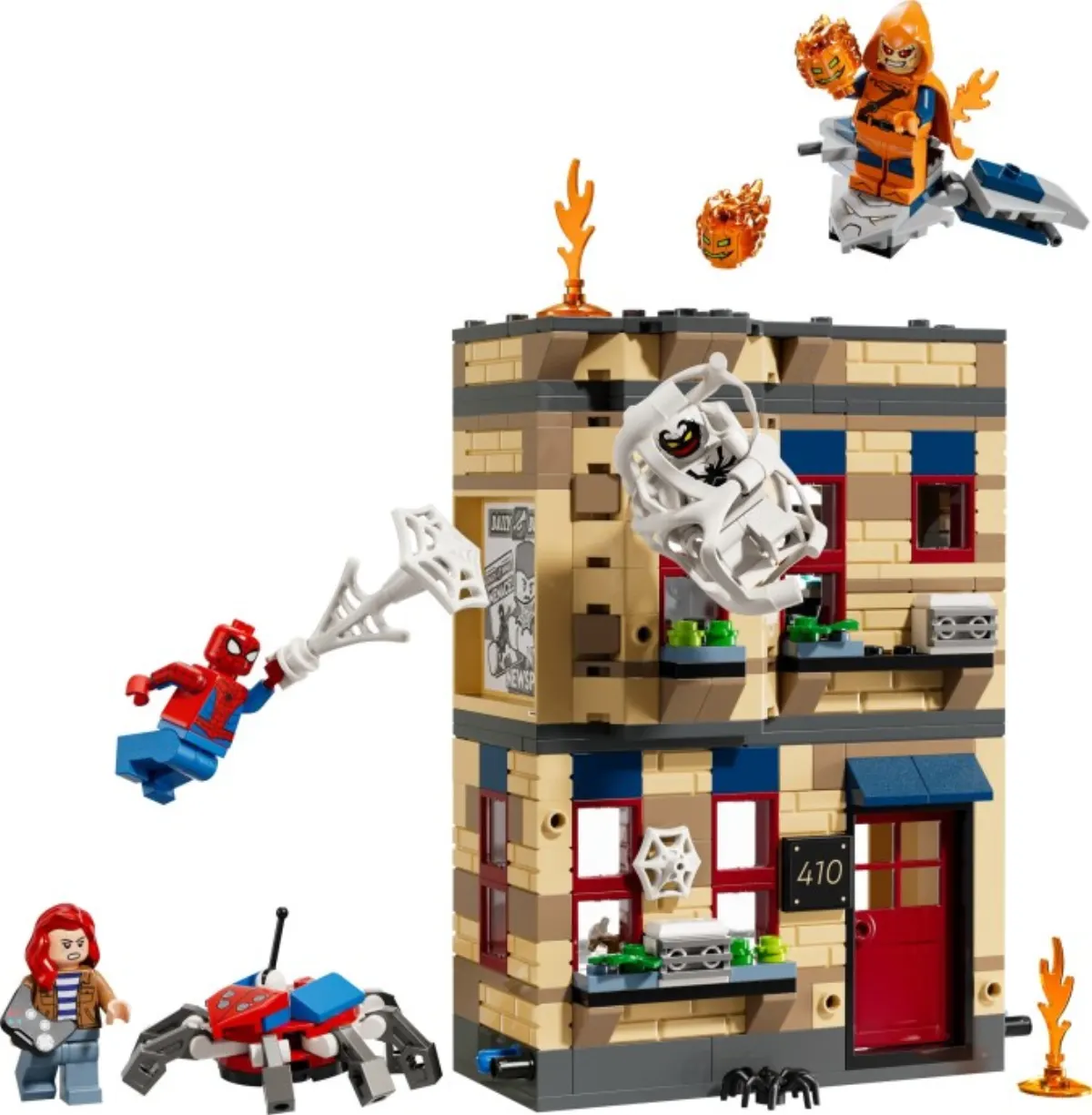 Peter Parker’s Apartment set photo
