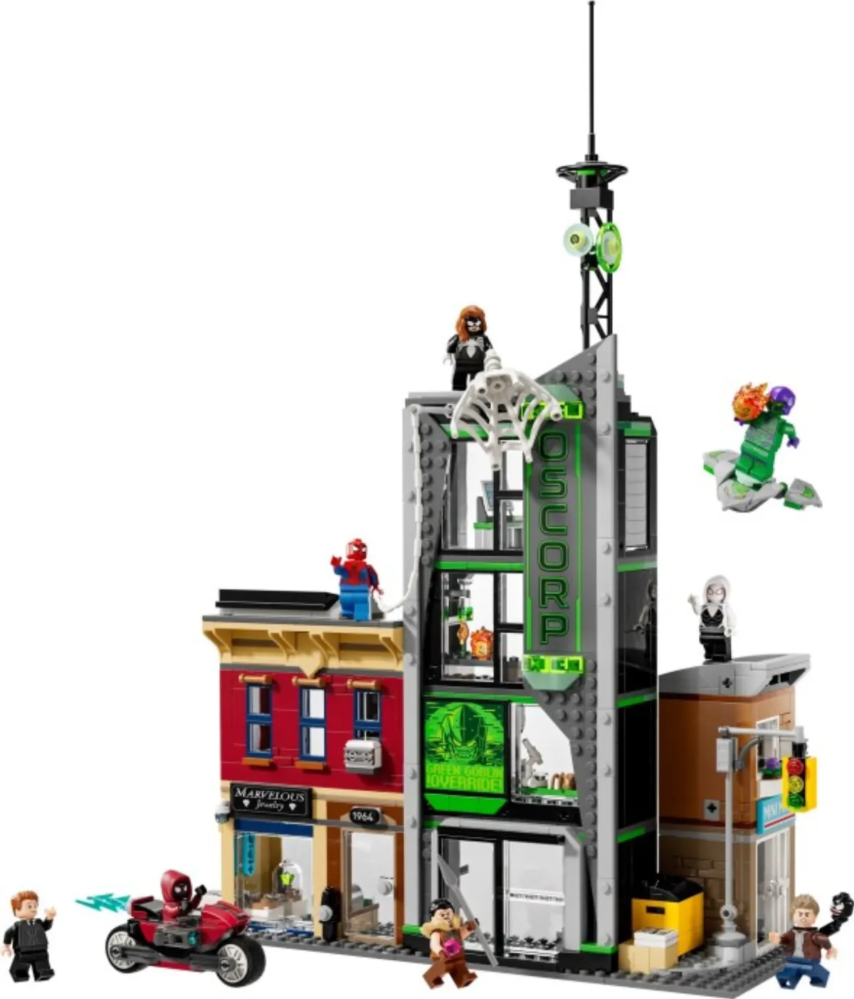 Spider-Man vs. Oscorp set photo