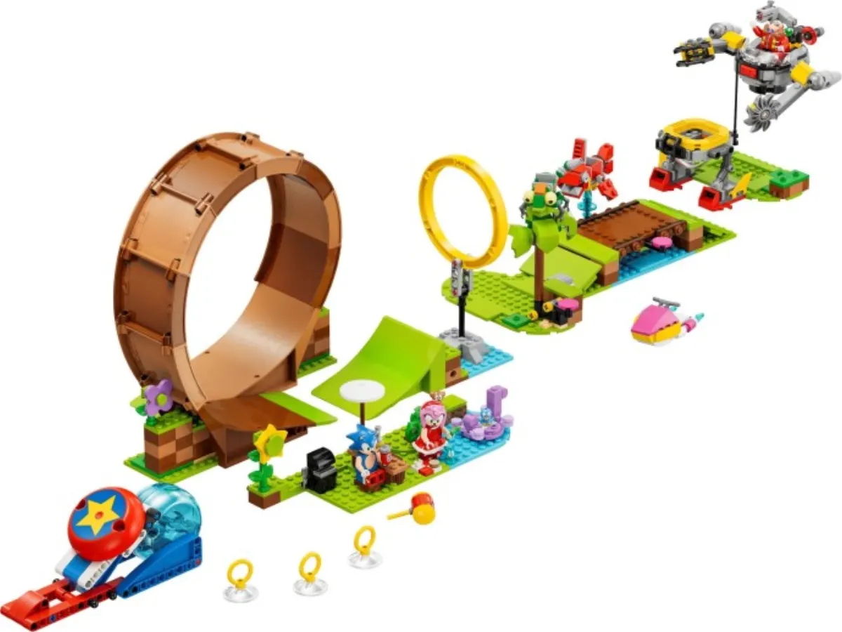 Sonic's Green Hill Zone Loop Challenge set photo