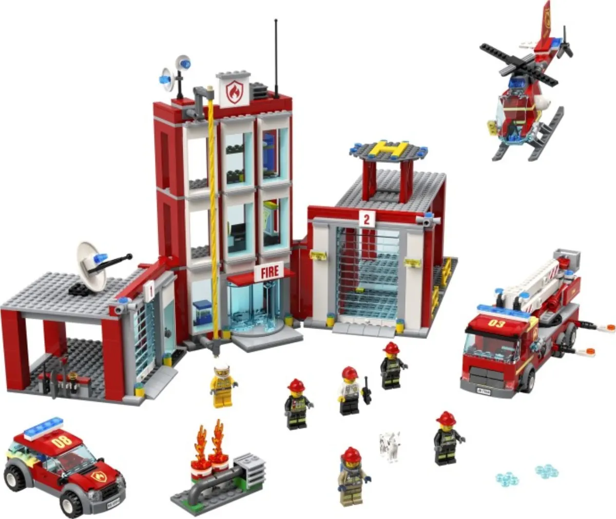 Fire Station Headquarters set photo