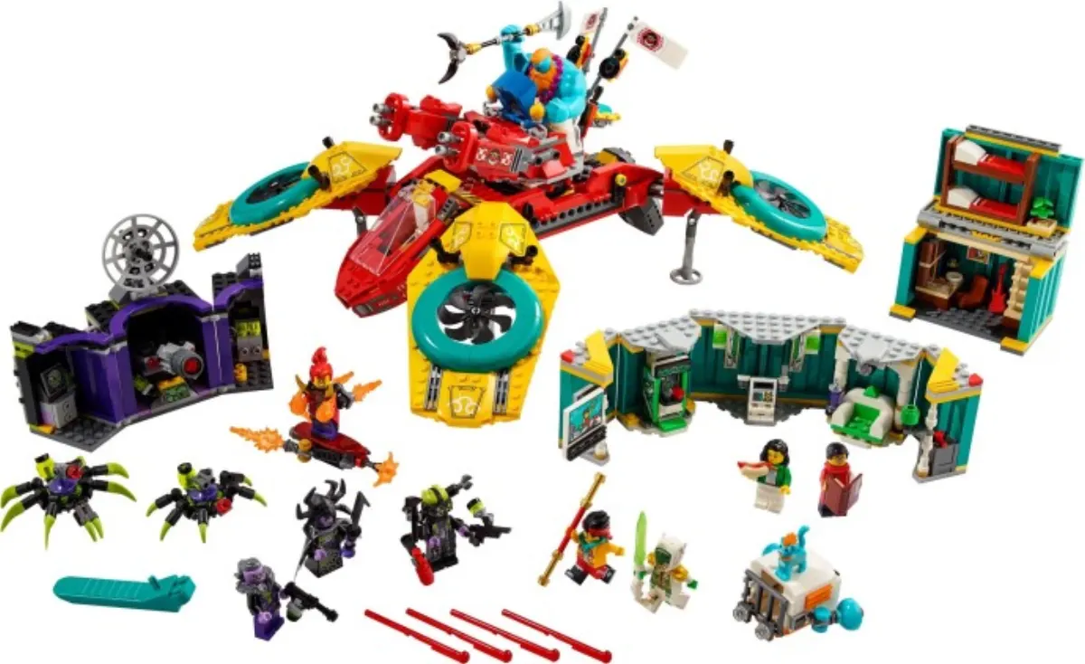 Monkie Kid's Team Dronecopter set photo