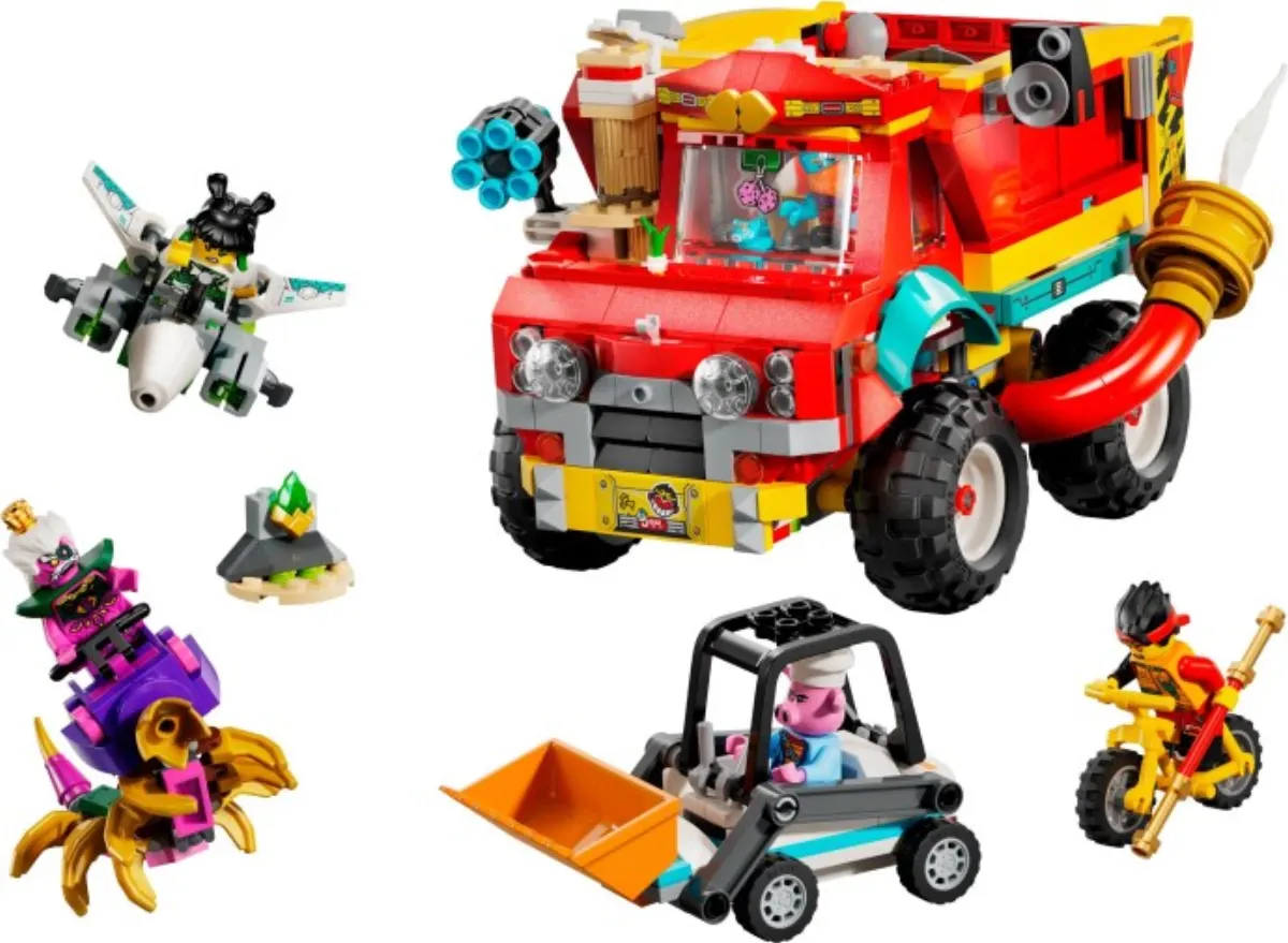 Monkie Kid's Team Power Truck set photo