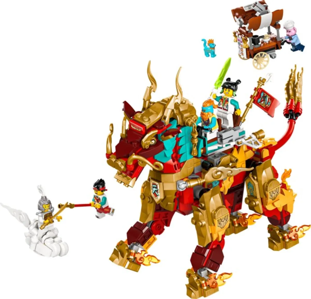 Mythical Creature Qilin set photo