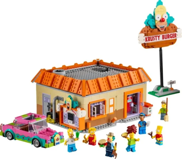 The Simpsons: Krusty Burger box art
