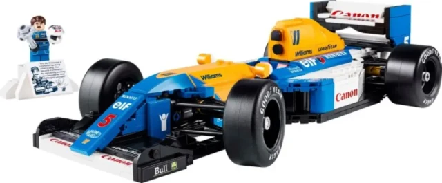 Williams Racing FW14B & Nigel Mansell box art