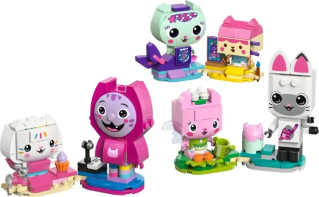 Gabby's Brick-Built Cat Friends