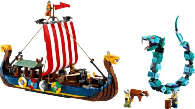 Viking Ship and the Midgard Serpent box art