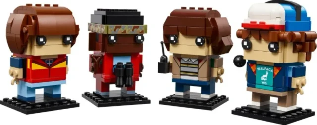 Mike, Dustin, Lucas and Will Figures box art