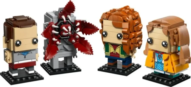 Eleven, Max, Demogorgon and Holly Figures box art