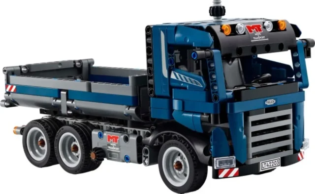 Tipping Dump Truck box art