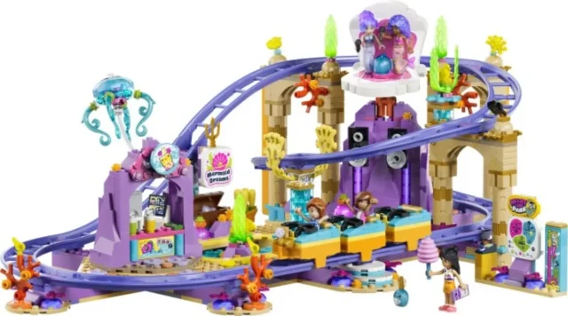 Mermaid Roller Coaster Ride box art