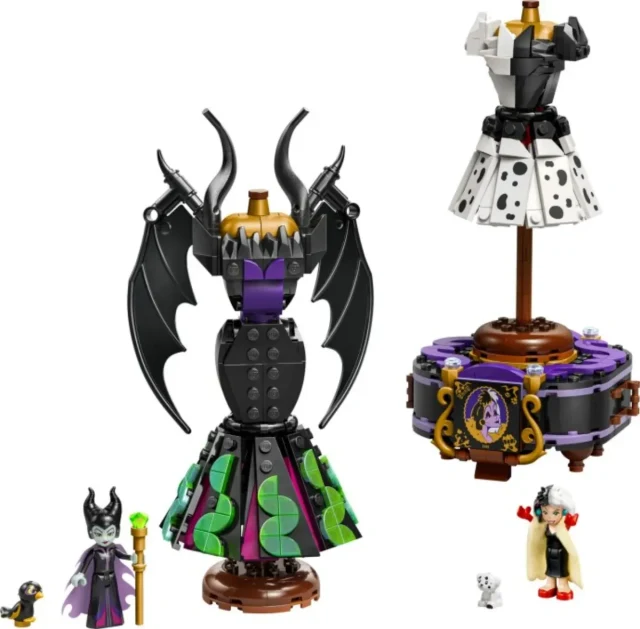 Maleficent's and Cruella de Vil's Dresses box art