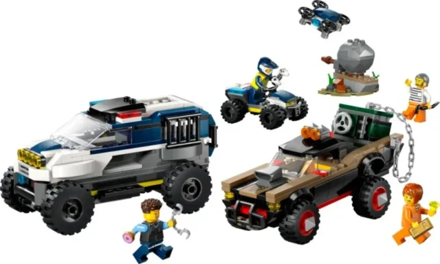 Off-Road Police Car Chase box art