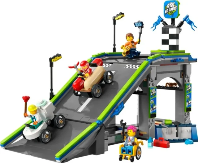 No Limits: Race Car Ramp Track box art