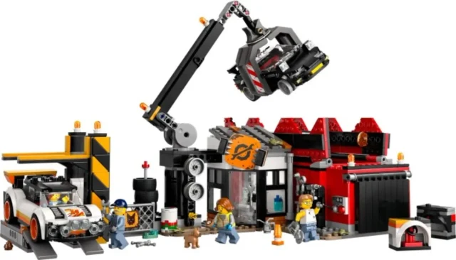 Scrapyard with Cars box art