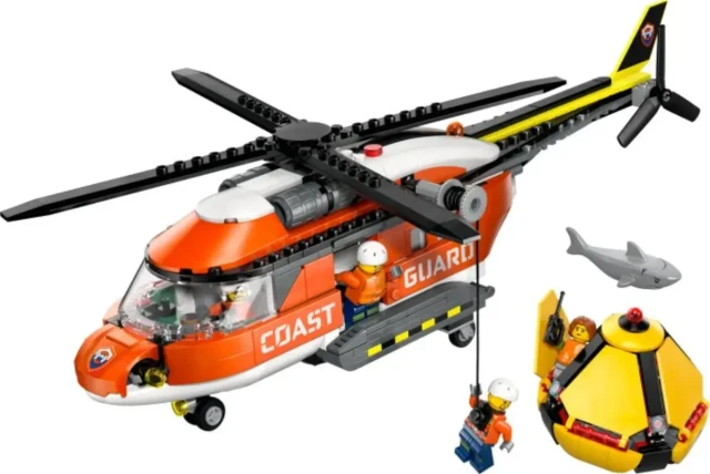 Coast Guard Helicopter box art