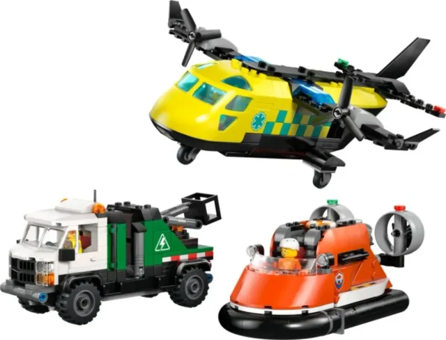 Airplane, Service Truck & Hovercraft Remix box art