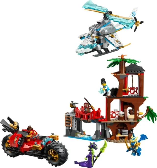 Ninja Vehicle Tree House Battle box art