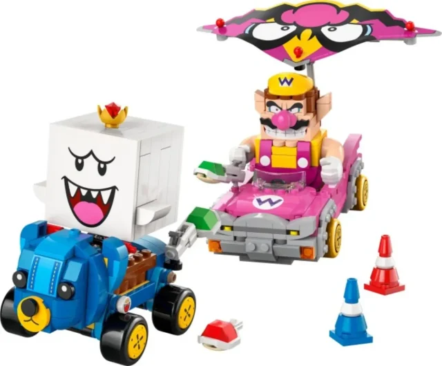 Mario Kart, Wario & King Boo box art