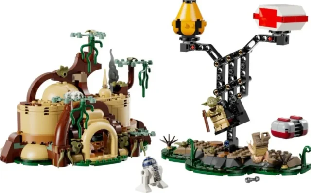 Yoda's Hut and Jedi Training box art