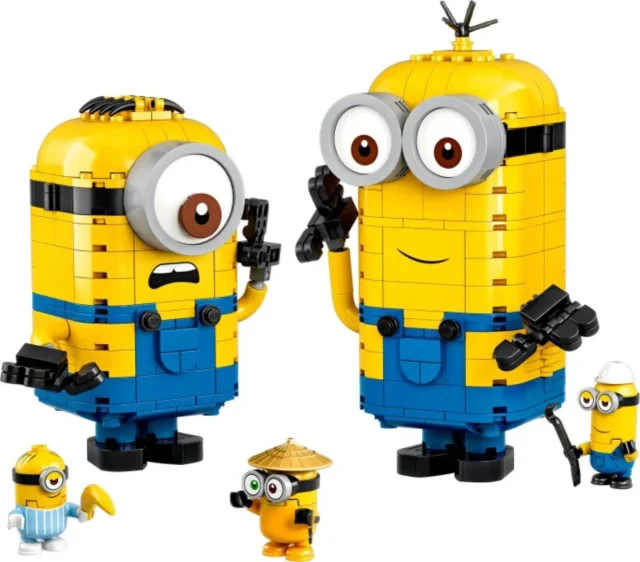 Brick-Built Minions and Their Lair box art
