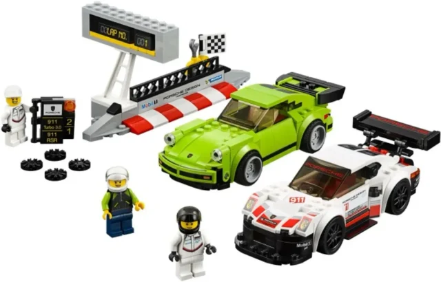 Porsche 911 RSR and 911 Turbo 3.0 box art