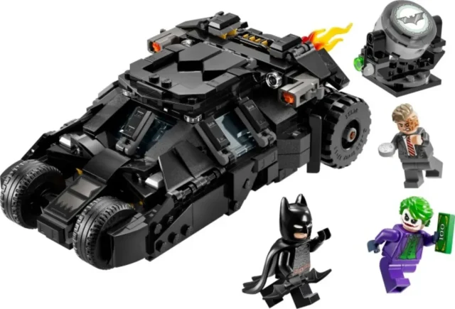 Batman Tumbler vs. Two-Face & The Joker box art