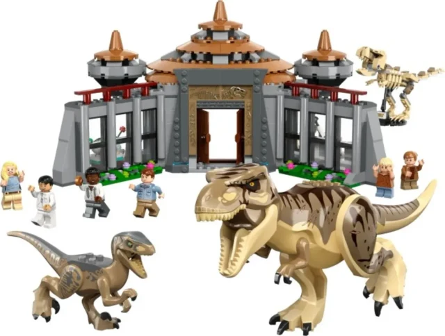 Visitor Center: T. rex & Raptor Attack